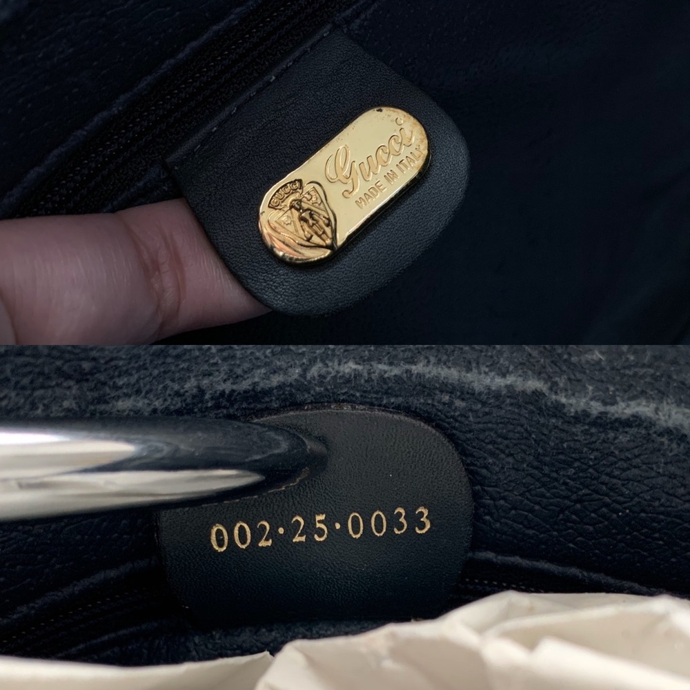 ✖️sold✖️Vintage Gucci Monogram Satchel Bag - Picture 7 of 8